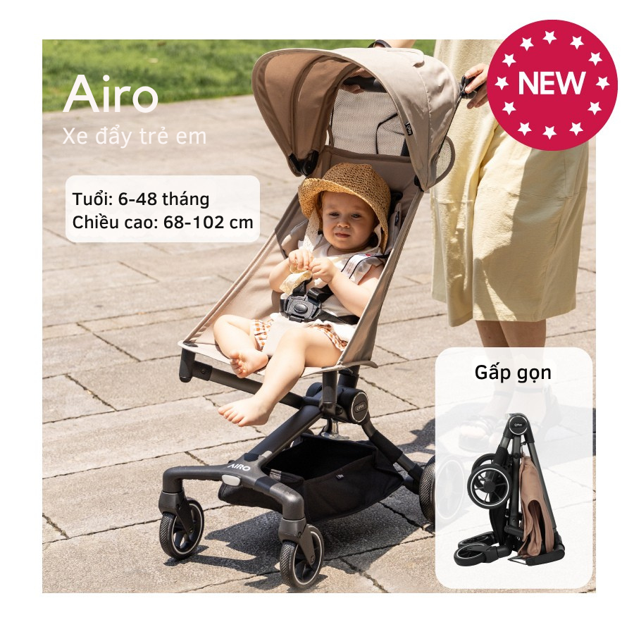 Airo Xe đẩy trẻ em